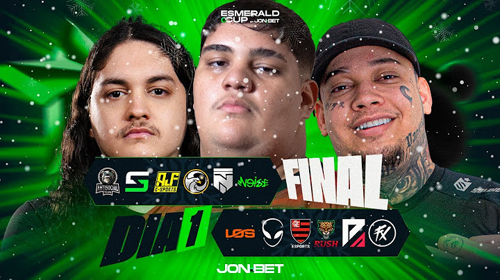 ESMERALD CUP BY JONBET 🎄 QUAL EQUIPE SERÁ A GRANDE CAMPEÃ? 🎅 FINAL DIA 1 #PAGAJON