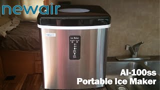 AI100ss Portable Ice Maker by New Air