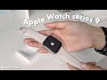Unboxing Apple Watch Series 9 Starlight Small Wrist Fit Screen Protector Install Aesthetic 