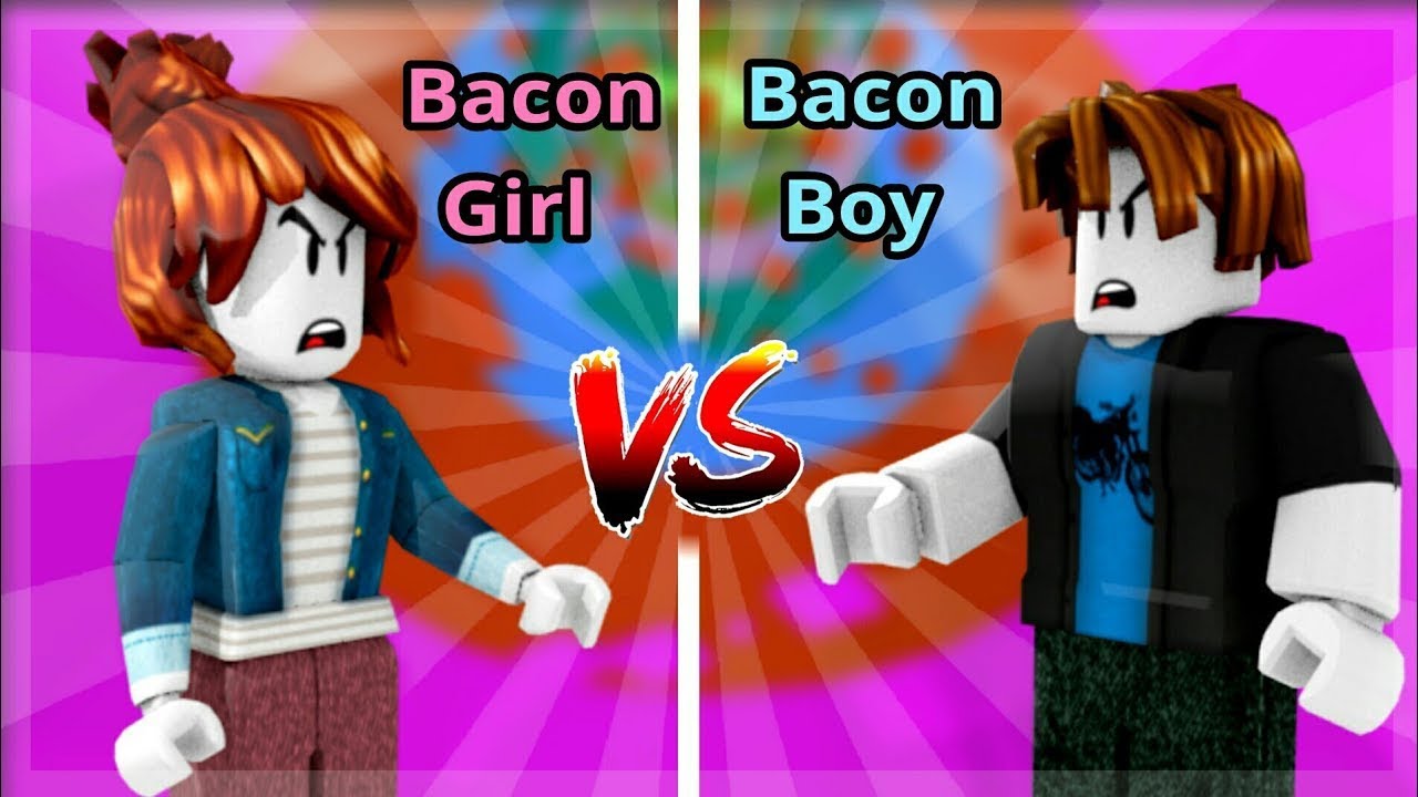 Bacon boy and bacon girl - Roblox