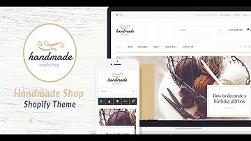 Handmade Responsive Shopify Theme | Themeforest Website Templates and Themes