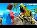 I Found DINOSAURS In GTA 5! (Terrifying!)