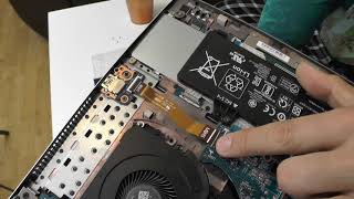 EliteBook 850G5 disassembly (motherboard replacement)