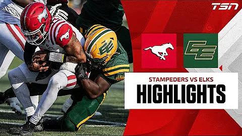 CFL Week 14: Calgary Stampeders vs. Edmonton Elks | FULL HIGHLIGHTS