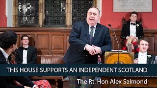 Alex Salmond: Scotland SHOULD be independent  5/6 | Oxford Union