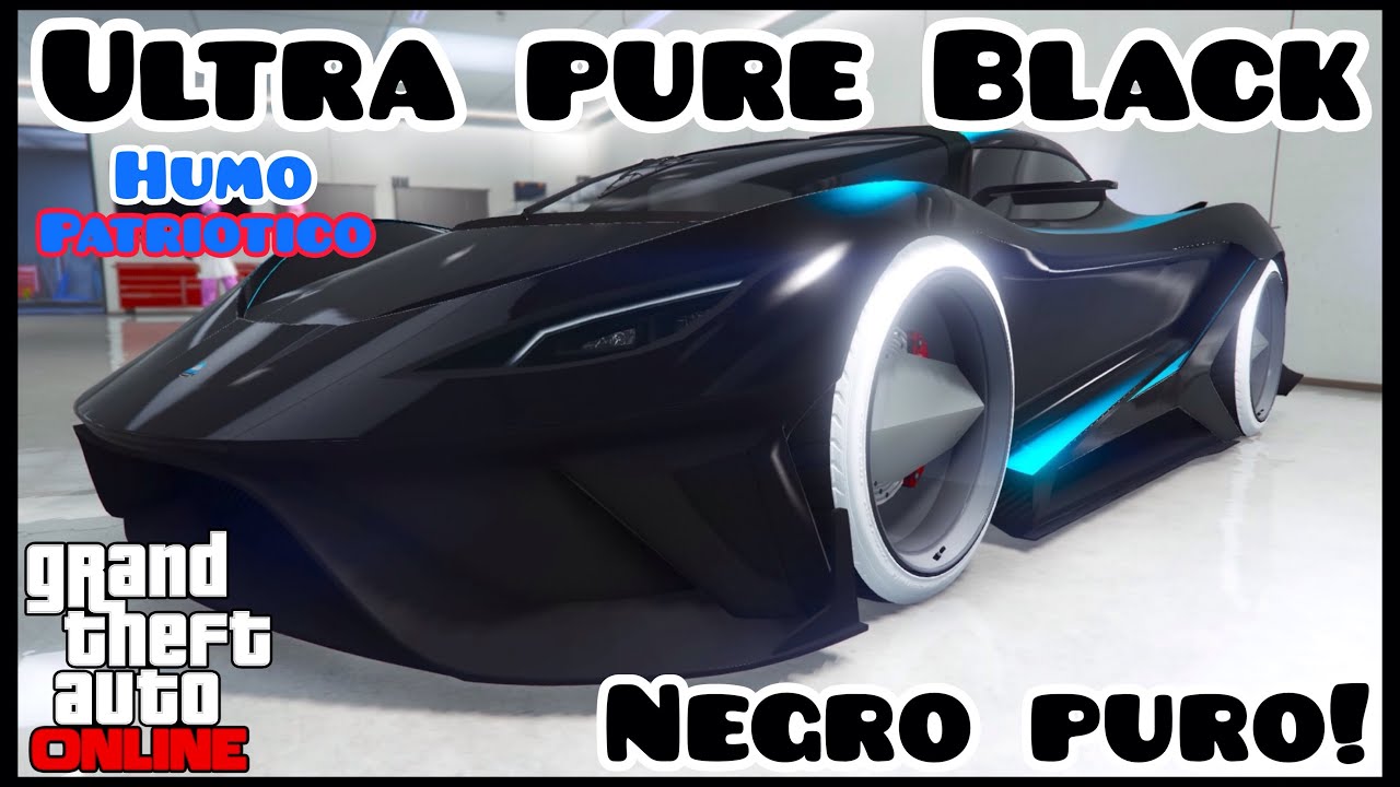COMO CONSEGUIR EL ULTRA PURE BLACK - NEGRO PURO MOD - PONER HUMO PATRIOTICO - GTA 5 - PS4 - Xbox PC