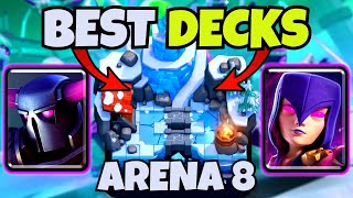 *NEW* #1 BEST DECK TO BEAT ARENA 8 IN CLASH ROYALE 2024!