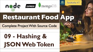 Hashing And Token Nodejs Restaurant project | Node js Project | Master node js 2024