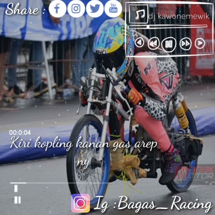 Quotes Bucin 30 Detik Kerenn Drag bike