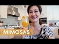 LET’S MAKE THE PERFECT MIMOSA | At Home with April Chu