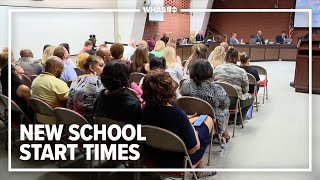 JCPS Board votes to change school start times for 2024-25