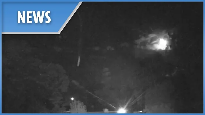Meteor fireball lights up night sky in Perth