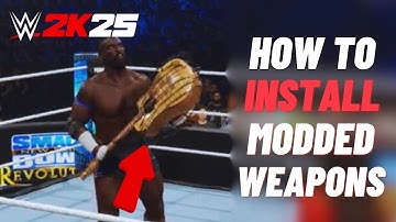 How To Import ANY Modded Weapon In WWE 2K25 After 1.19 Patch! Step-by-Step Beginners Guide
