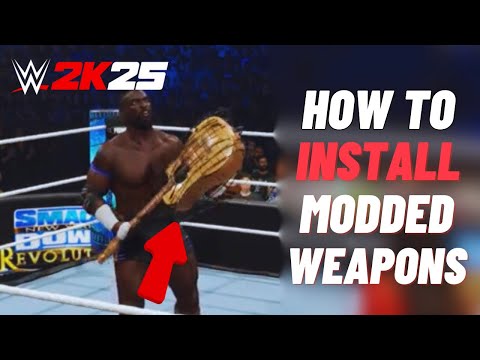 How To Import ANY Modded Weapon In WWE 2K25 After 1.19 Patch! Step-by-Step Beginners Guide