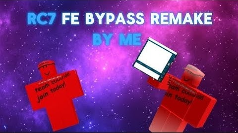 Rc7 fe bypass remake by me