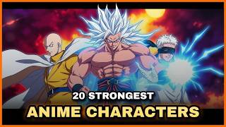 20 Strongest Anime Characters of All Time #anime #goku #sukuna #saitama #zeno