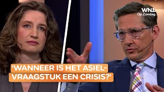 Eerdmans (JA21) en oud-SP-Kamerlid clashen over asielaanpak: 'Links heeft nooit een oplossing'