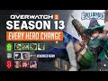 Overwatch 2 - EVERY HERO CHANGE for Season 13: Spellbinders