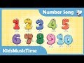 Number song 1 to 10  nursery rhymes  learn to count  kidsmusictime