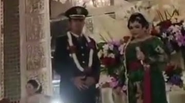 prosesi Pedang pora Joy Tobing &Cahyo Pramono