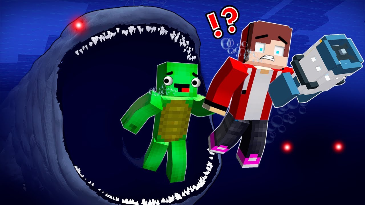 Giant man-eating creature vs. Mikey and Zenichi! Mikey and Zenichi