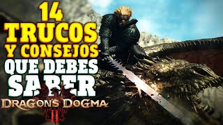 🐉 14 TRUCOS y CONSEJOS que DEBES SABER ANTES de EMPEZAR Dragons Dogma 2 ❓