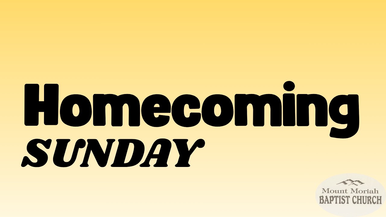 Homecoming | 8/2/26