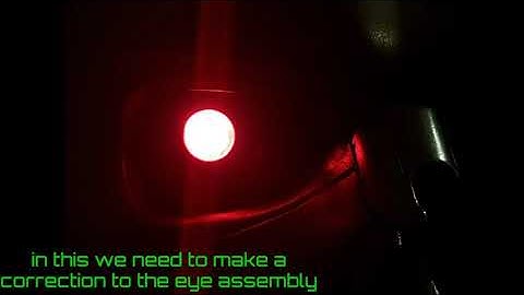 Build the T-800 - Eye assembly correction