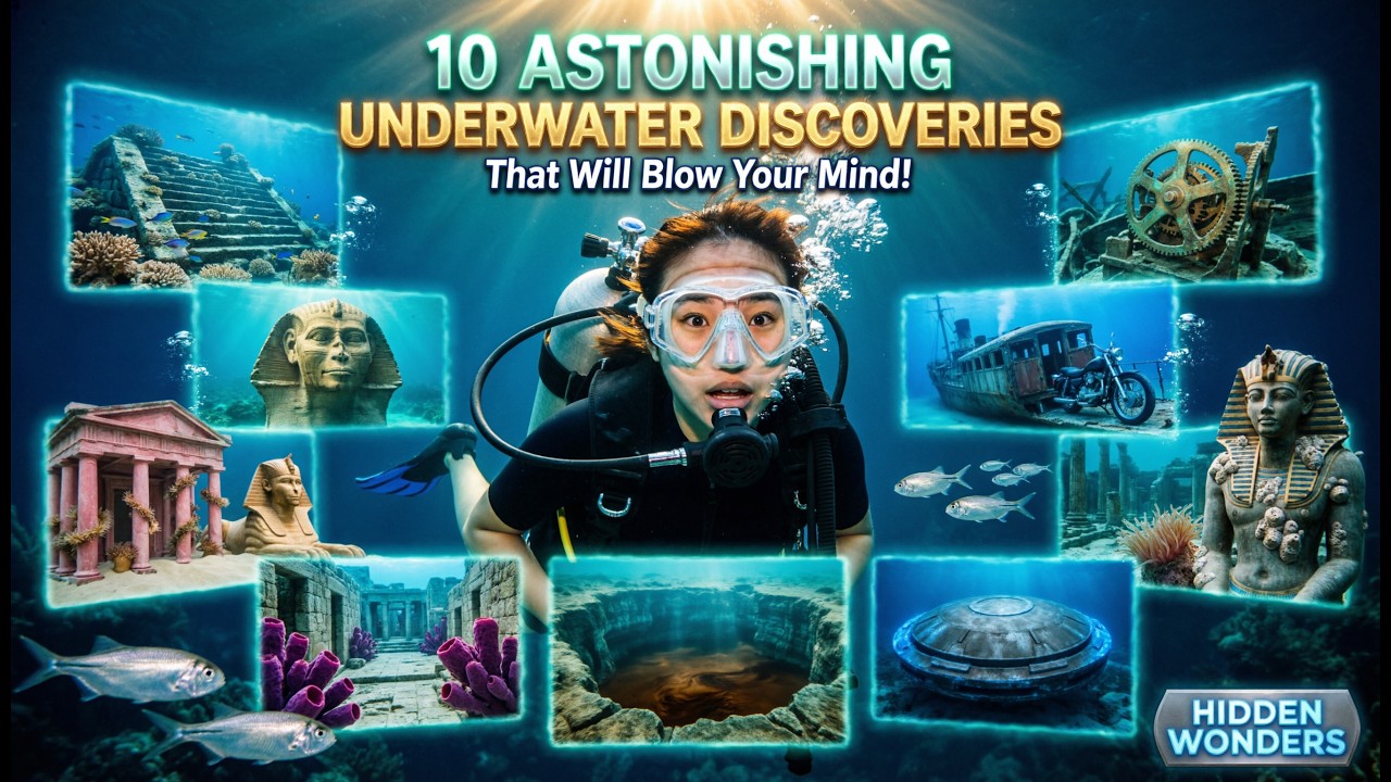 10 Astonishing Underwater Discoveries That Will Blow Your Mind - YouTube