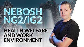 NEBOSH NG2/IG2: Health, Welfare and Work Environment HAZARD