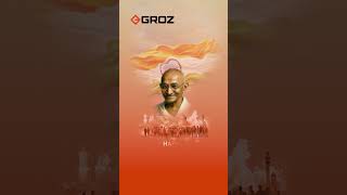 Happy Gandhi Jayanti To All From Groz