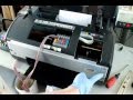Insatllation CISS for Epson Stylus Photo 1400 Inkjet Printer .wmv