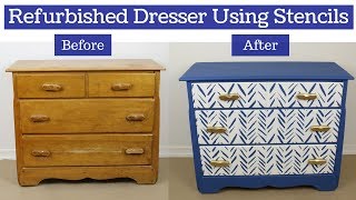 Funky Dresser Transformation Using Only A Stencil!