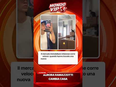 Video Aurora Ramazzotti cambia casa a due anni dal trasloco: ecco perché non poteva aspettare