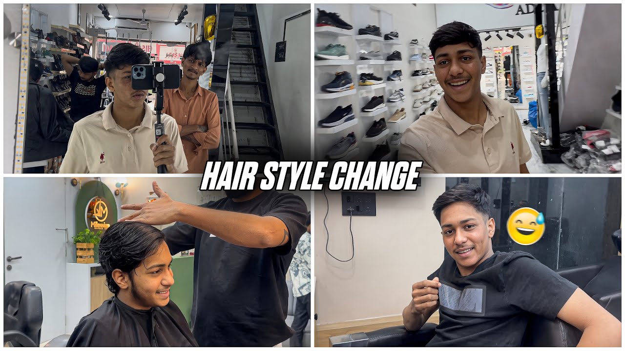 Hair style change   ￼and Surat javani Taiyaari ❤️🫶✨🔥￼