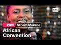 Capture de la vidéo Miriam Makeba - African Convention (1985)