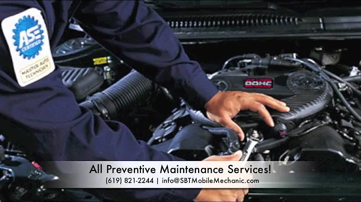 San Diego Mobile Mechanic Oil Change & Tune Up Service | ASE Certified