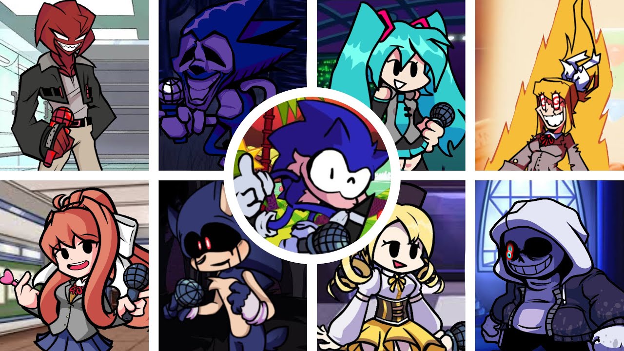 Hedge But Every Turn a Different Character Is Used (Sonic.EXE But Everyone Sings It)