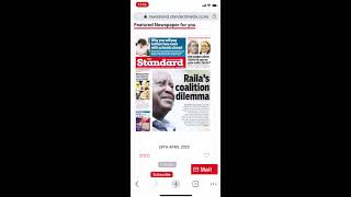 WhatsApp Bot for buying the Standard Digital ePaper screenshot 1