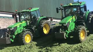 Buckrake Boy John Deere 🦌 6155R Mike Thomlinson gtritchie5