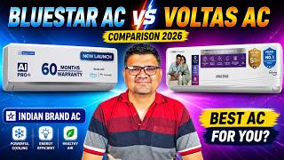 Voltas vs Blue Star Comparison 2026 ⚡ Best 1.5 Ton AC 2026 ⚡ Best AC in India 2026