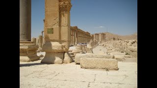 Rundgang in Palmyra - Syrien - زيارة المنطقة الاثرية بتدمر في سوريا - Walking tour in Palmyra-Syria