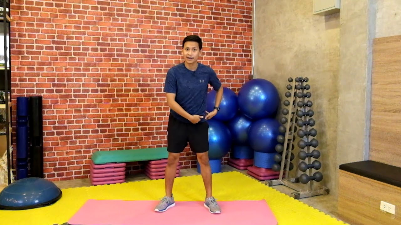 ท่า squat jump - YouTube