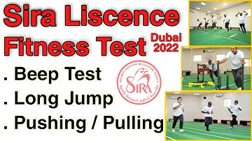 How to Pass Sira Fitness Test in 2024 | Sira Licence Dubai Fitness Test Updates 2024