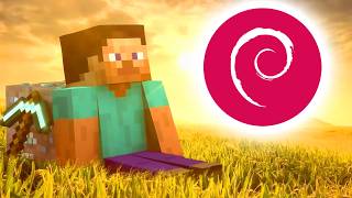 Minecraft Multiplayer running on Debian Linux 13 (trixie): Debian is amazing for gaming