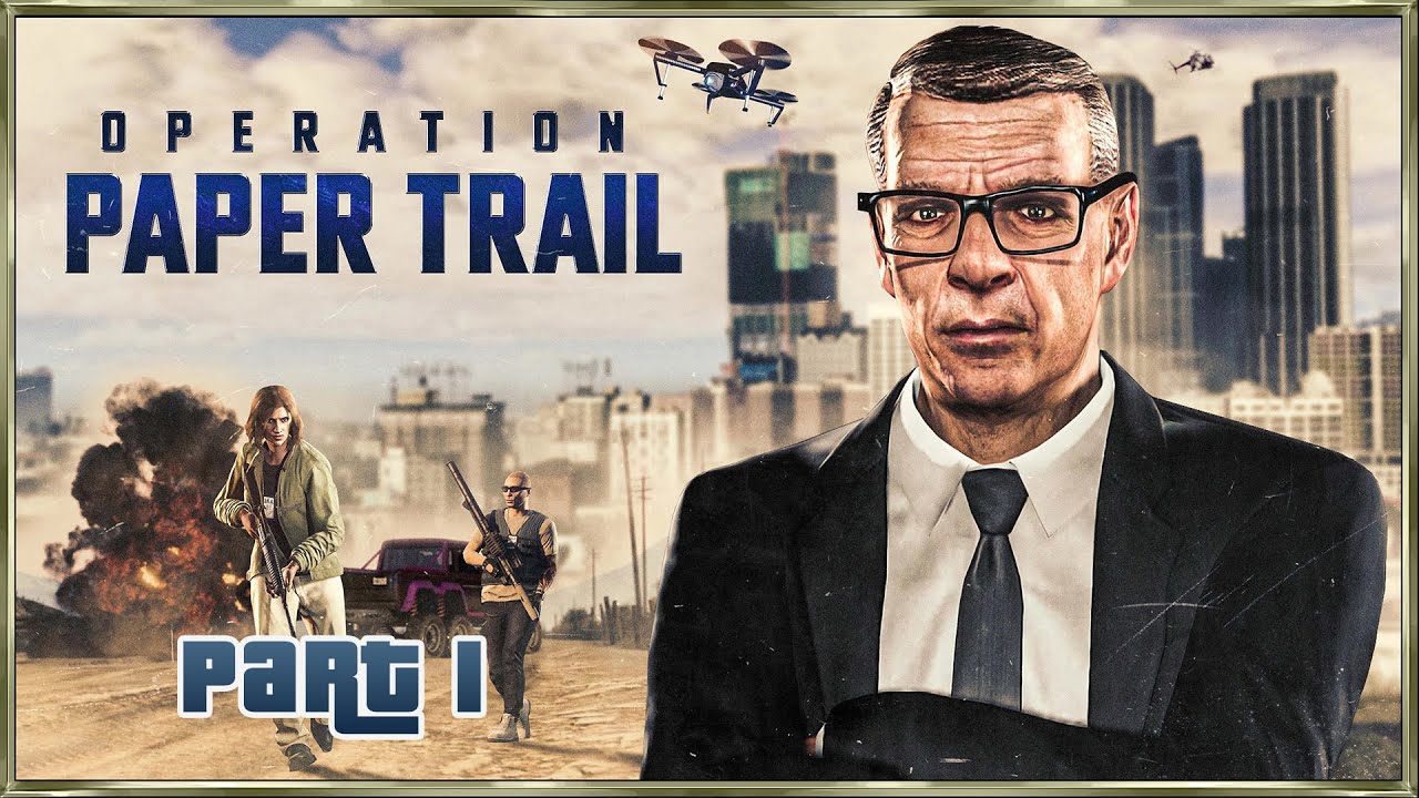 Aaj hum banege Government IAA Agent  | Operation Paper Trail | GTA V Online