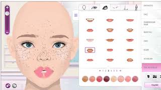 Stardoll - Sc ye dudak yapımı
