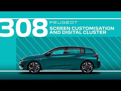 Peugeot 308 / 308 SW | Tutorial – Screen customisation and digital cluster