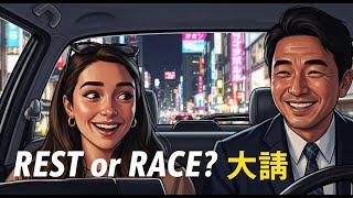 I Said REST… But He Heard RACE! 😱 Funny English Mistake in Tokyo | Learn English with My Story A2–B1