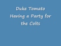 Having a Party for the Colts